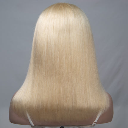 613 Blonde 13*6 Bob Wig Sliky Straight