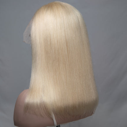 613 Blonde 13*6 Bob Wig Sliky Straight