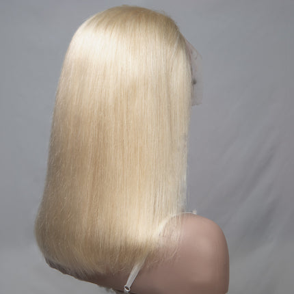 613 Blonde 13*6 Bob Wig Sliky Straight