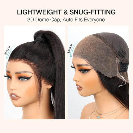 Invisible Strap 360 Lace Bleached Knot Pre-Cut Lace 99J Water Wave Wig