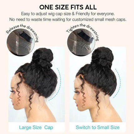 Invisible Strap 360 Lace Bleached Knot Pre-Cut Lace Highlight Body Wave Wig