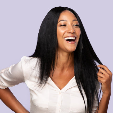 10A Virgin Brazilian Straight Bundle Natural Black
