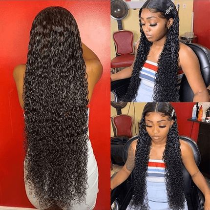 13x4 Lace Frontal Wig Human Hair Jerry Curly Wave HD Lace Wig