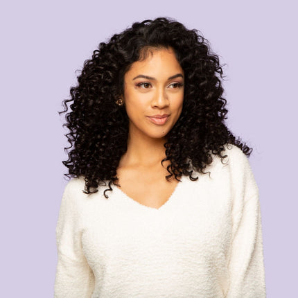 10A Virgin Brazilian Deep Wave Bundle Natural Black