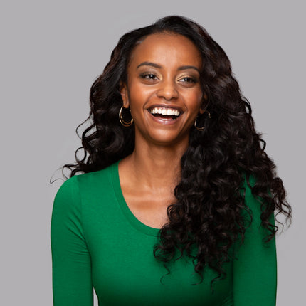 10A Virgin Brazilian Loose Wave Bundle Natural Black